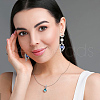 GOMAKERER 4Pcs 2 Style 925 Sterling Silver Hoop Earrings STER-GO0001-07-6