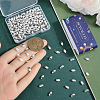 SUNNYCLUE 150Pcs Brass Beads KK-SC0005-51-3
