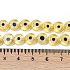 Handmade Evil Eye Lampwork Beads Strands LAMP-G164-10B-05-4
