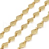 Brass Shell Shape Link Chains CHC-C014-08G-1
