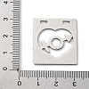 201 Stainless Steel Pendants STAS-Q342-47P-3