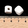 Spray Painted Wooden Beads WOOD-P021-01C-30-4