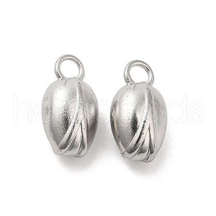 Non-Tarnish 304 Stainless Steel Charms STAS-H214-08P-1