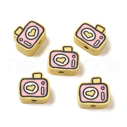 Camera Shape Polymer Clay Beads CLAY-Z003-01B-1