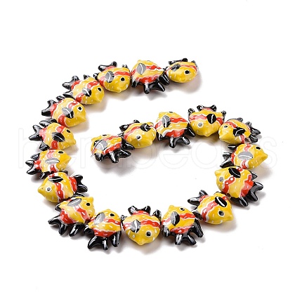 Handmade Porcelain Beads X1-PORC-G002-54A-1