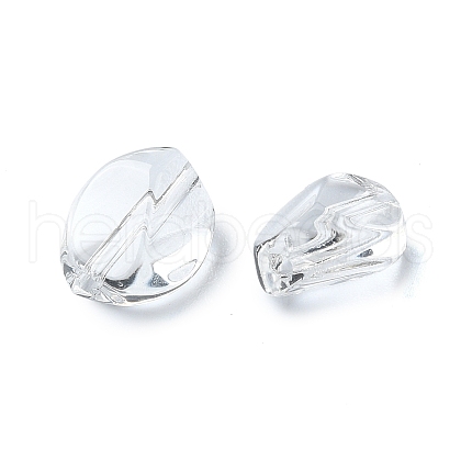 20Pcs Transparent Glass Beads GLAA-Q103-01H-1