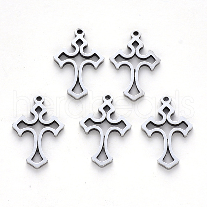 304 Stainless Steel Pendants X-STAS-N092-39-1