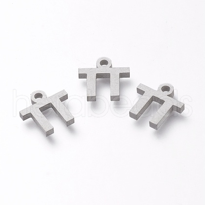 Tarnish Resistant 304 Stainless Steel Pendants STAS-A045-02P-1