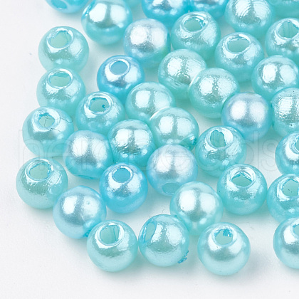 ABS Plastic Beads OACR-Q004-8mm-07-1