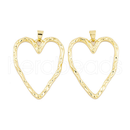 Rack Plating Brass Pendants KK-P269-11B-G-1