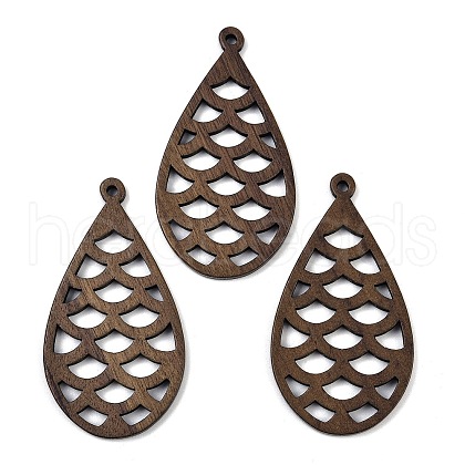 Walnut Wood Pendants WOOD-A025-04B-1