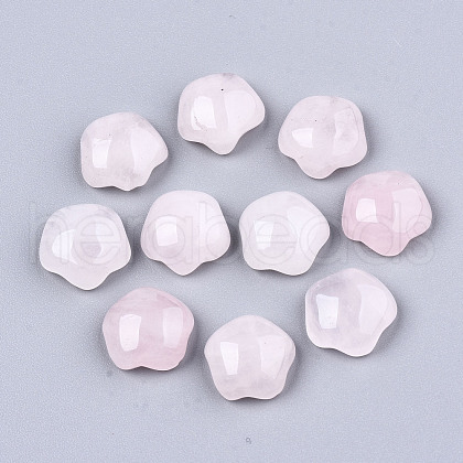 Natural Rose Quartz Cabochons G-T131-53-1