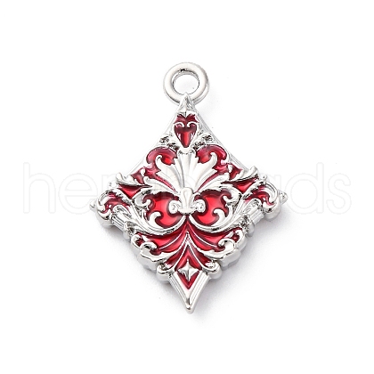 Alloy Enamel Pendants PALLOY-V002-02P-04-1