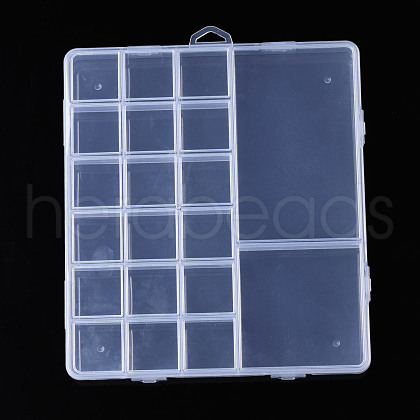 Rectangle Polypropylene(PP) Bead Storage Containers CON-S043-041-1