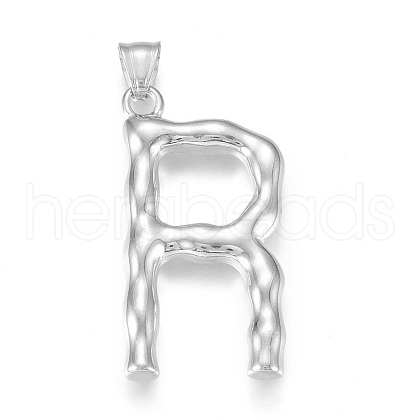 304 Stainless Steel Pendants STAS-G223-01P-R-1