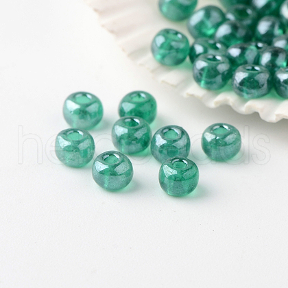 6/0 Grade A Round Glass Seed Beads SEED-A022-F6-520-1