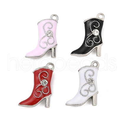 Alloy Enamel Pendants PALLOY-R160-02P-1