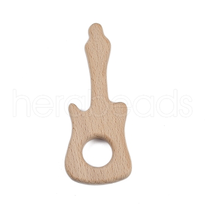 Natural Beech Wooden Baby Teething Toys WOOD-U003-02-1