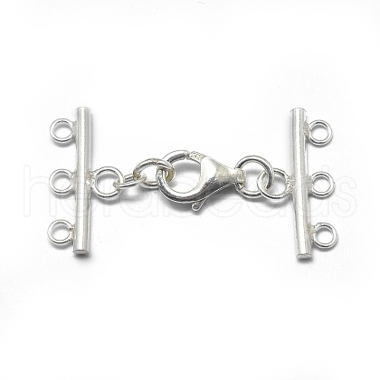 925 Sterling Silver Lobster Claw Clasps STER-L057-002S-1