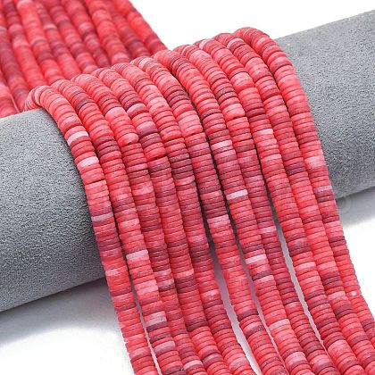 Natural White Jade Beads Strands G-P575-B14-6x1mm-04-1