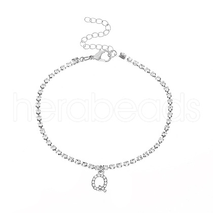 Fashionable and Creative Rhinestone Anklet Bracelets XR7352-17-1