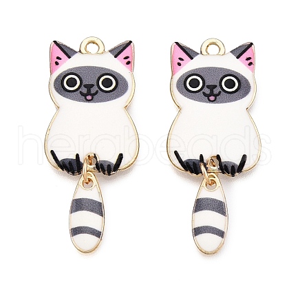 Alloy Enamel Pendants FIND-Q102-12B-1