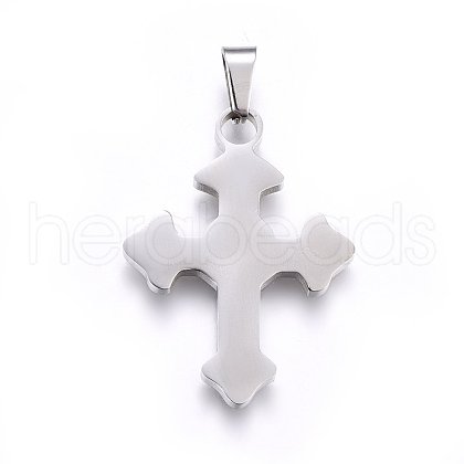 Tarnish Resistant 304 Stainless Steel Pendants STAS-H469-29P-1