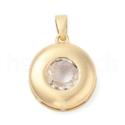 Rack Plating Brass Pendants KK-I710-05A-1