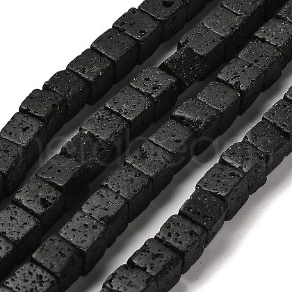 Natural Lava Rock Beads Strands G-G175-H15-01-1