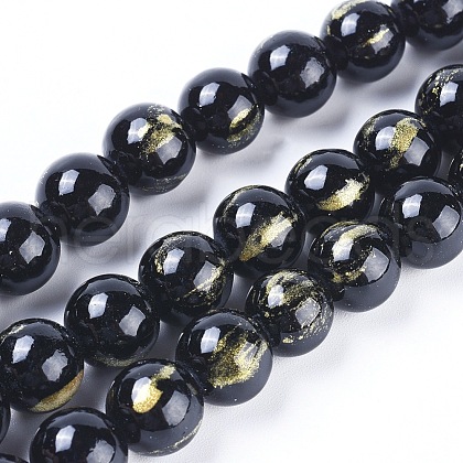 Natural Mashan Jade Beads Strands X-G-F670-A12-6mm-1