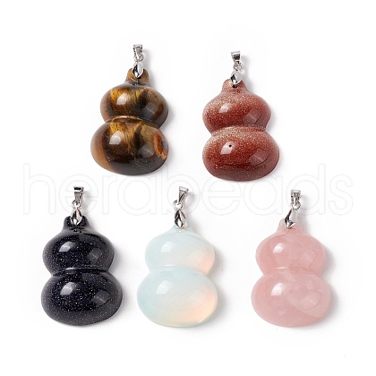 Natural & Synthetic Gemstone Pendants G-E135-01P-1