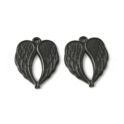 304 Stainless Steel Pendants STAS-Q362-10B-1