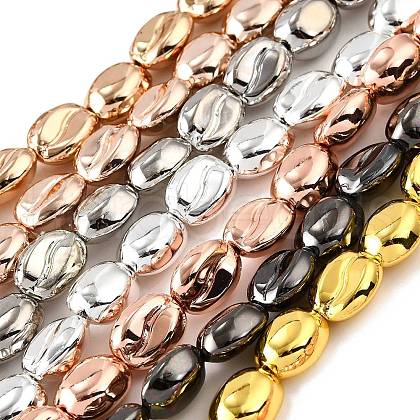 Electroplate Glass Beads Strands EGLA-V001-04-1