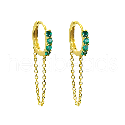 S925 Sterling Silver Circle Hoop Earrings TY5498-3-1