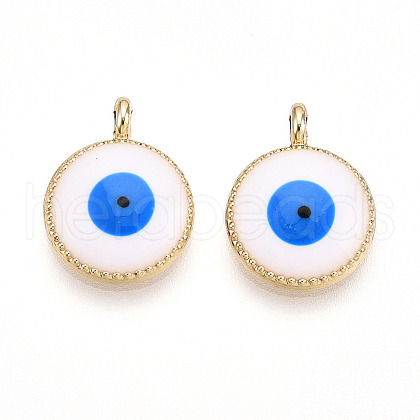 Alloy Enamel Pendants ENAM-T020-105A-1