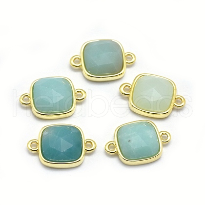 Natural Amazonite Links connectors G-O177-15E-G-1