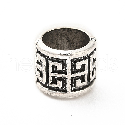 Tibetan Style Alloy European Beads PALLOY-P293-130AS-1