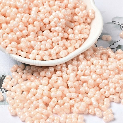 Opaque Colours Luster Glass Seed Beads X1-SEED-B001-01A-04-1