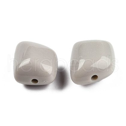 Opaque Acrylic Beads MACR-S373-15A-A05-1