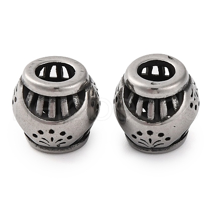 304 Stainless Steel European Beads STAS-H226-02AS-03-1