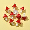 10Pcs Opaque Resin Pendants RESI-FS0001-63-1