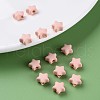 Spray Painted Acrylic Beads MACR-S373-45-O06-6
