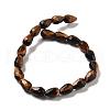 Natural Tiger Eye Beads Strands G-P520-B20-01-3