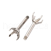 304 Stainless Steel Stud Earring Findings STAS-B091-02C-04P-2