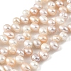 Natural Cultured Freshwater Pearl Beads Strands PEAR-A006-28C-2