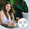  30Pcs 3 Styles Acrylic & Resin with Rhinestone Round Beads OACR-PH0004-27-6