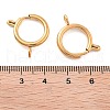 Ion Plating(IP) 304 Stainless Steel Spring Ring Clasps STAS-E104-09D-3