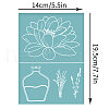 Self-Adhesive Silk Screen Printing Stencil DIY-WH0173-012-2