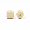 Handmade Polymer Clay Bead Strands CLAY-T020-12I-4