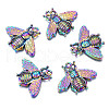 Rainbow Color Alloy Pendants PALLOY-N156-184-NR-1